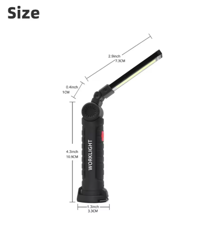 Multi-Mode LED Work Light Rechargeable
