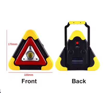 Emergency Triangular Warning Light