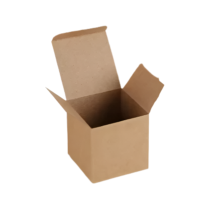 Square Kraft Gift Boxes 12cm x 12cm x 12cm
